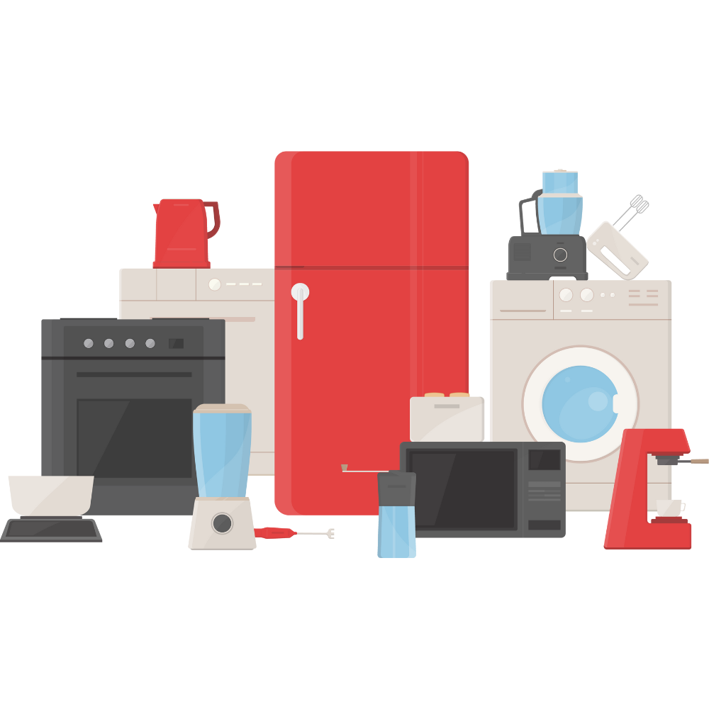 single waste items icon